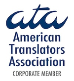 American Translators Association corporate member