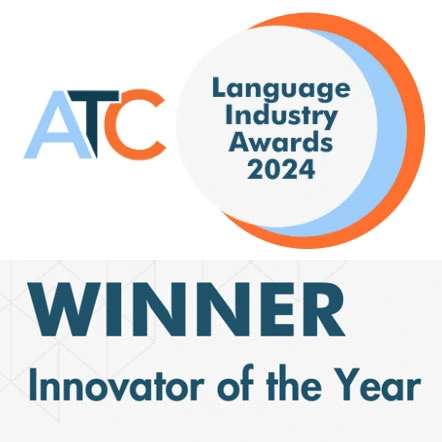 ATC Language Industry Awards 2024 — Innovator of the Year